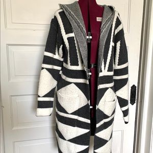 Merona Hooded Sweater Coat